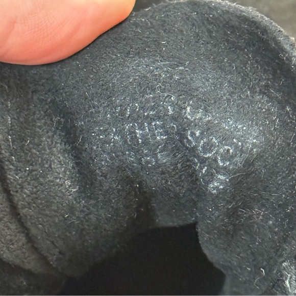 J. Crew MacAlister High Heel Black Suede Ankle Boot Size 9 with ties - Picture 4 of 10